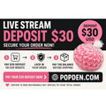 Live Stream Deposit $30