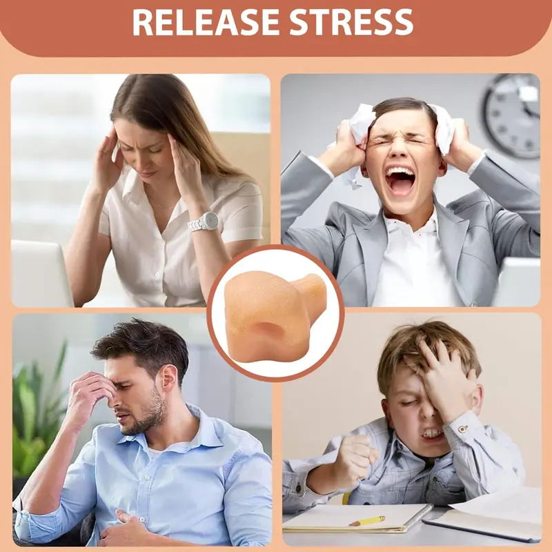Strawberry nose squeeze toy - release stress lifestyle