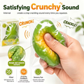 Handmade Color-Changing Mango Squishy Toy, Crunchy Stress Relief Fidget Novelty Gift